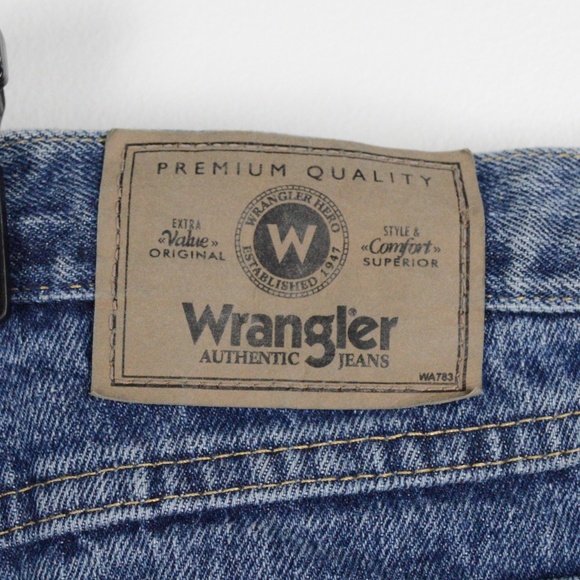 Wrangler Relaxed Fit Jeans Men's 50x30 - Picture 4 of 6